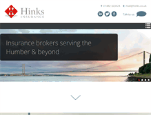 Tablet Screenshot of hinks.co.uk